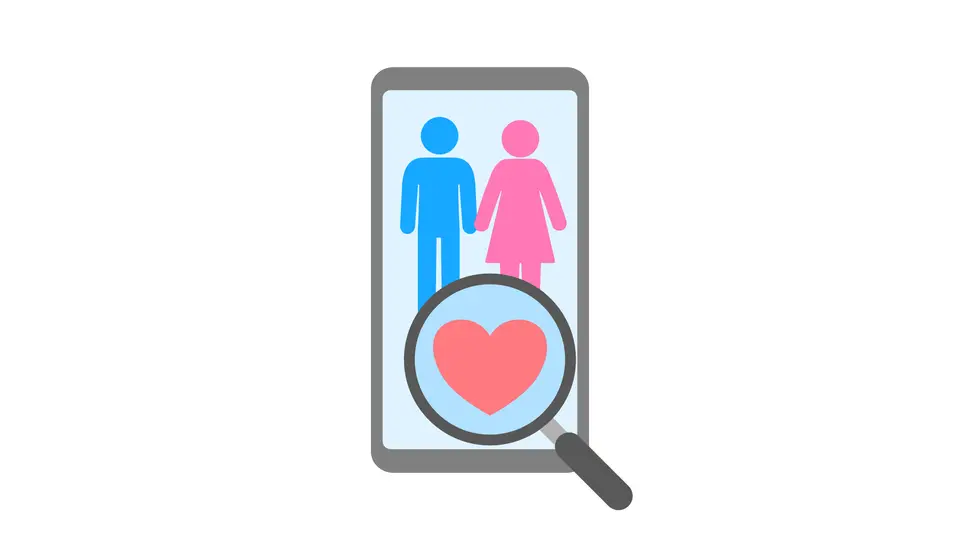 恋人探しや婚活:スマホ恋愛アプリとルーペ